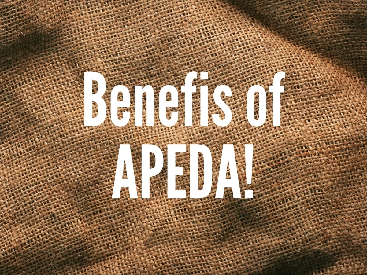 Benefits of APEDA RCMC